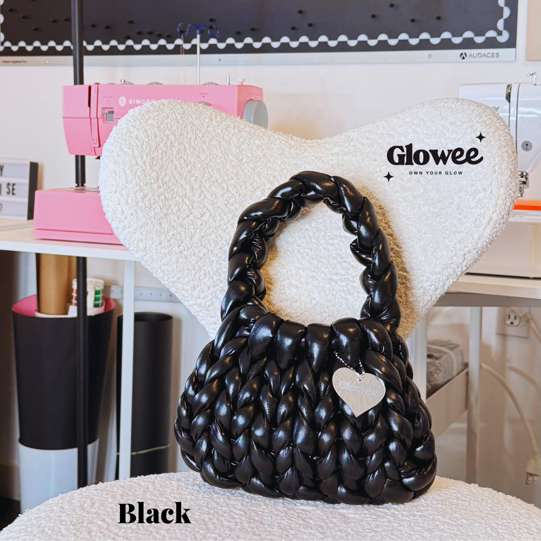 The Chunky Wave Bag — Metallic Glow