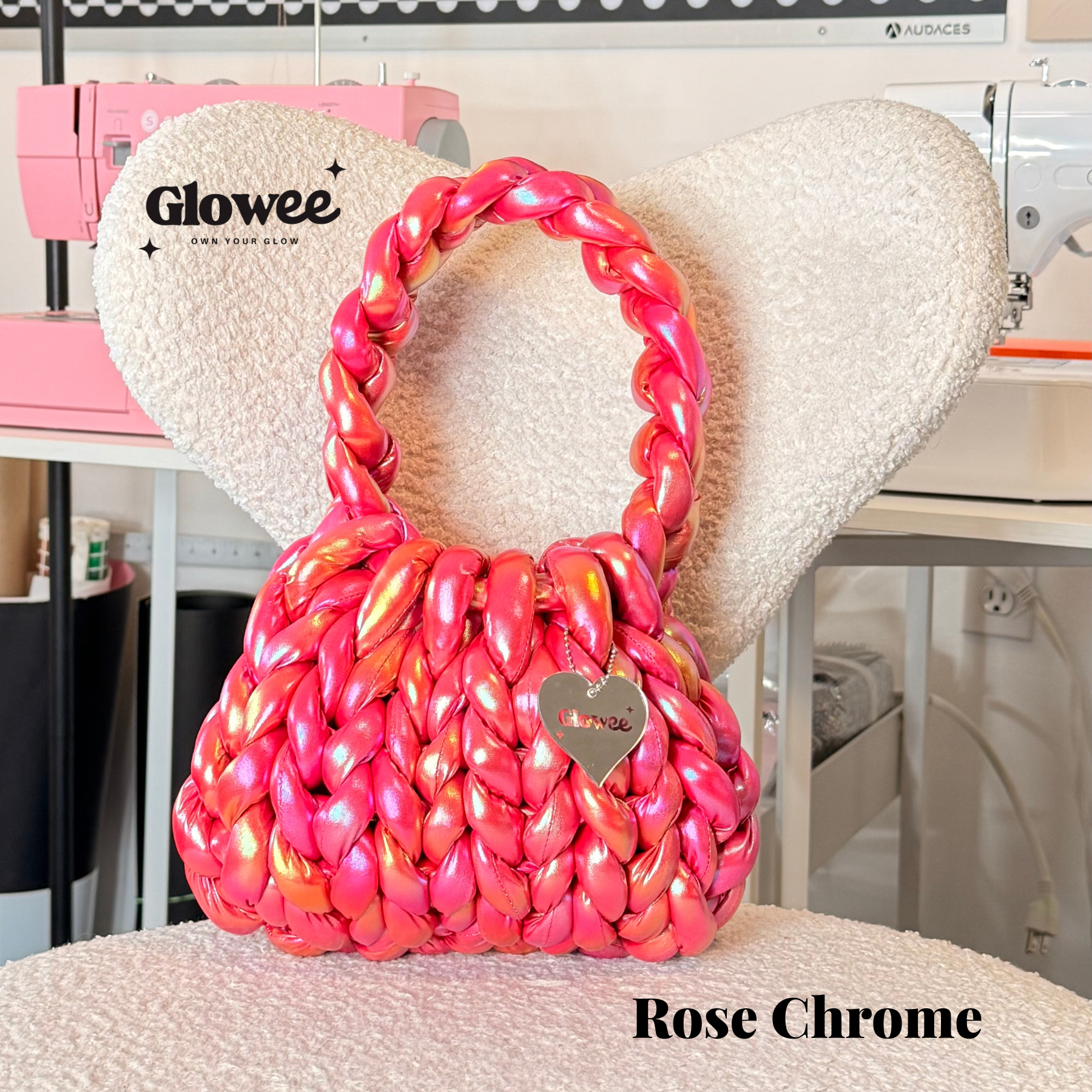 The Chunky Wave Bag — Metallic Glow