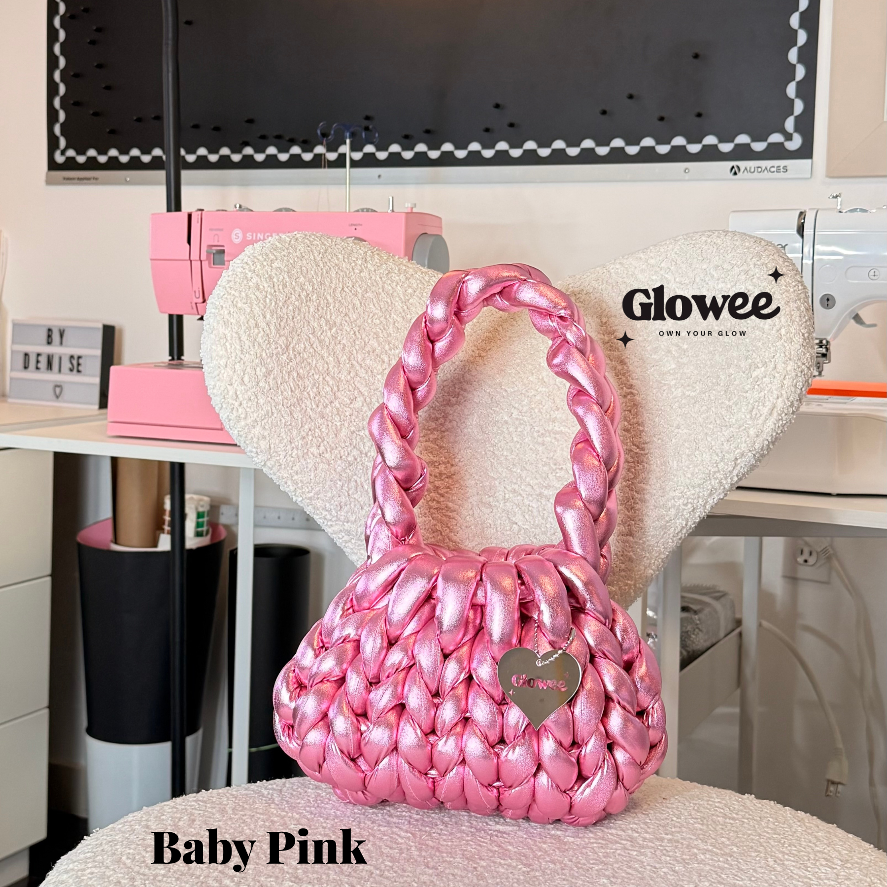 The Chunky Wave Bag — Metallic Glow