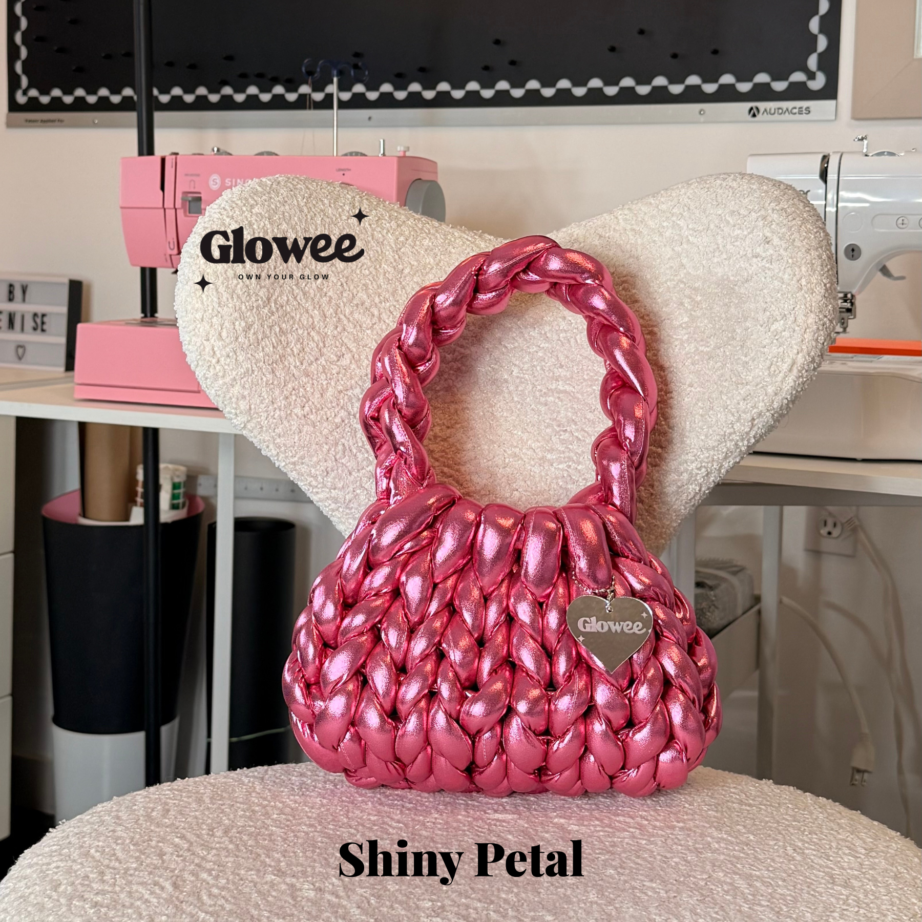 The Chunky Wave Bag — Metallic Glow
