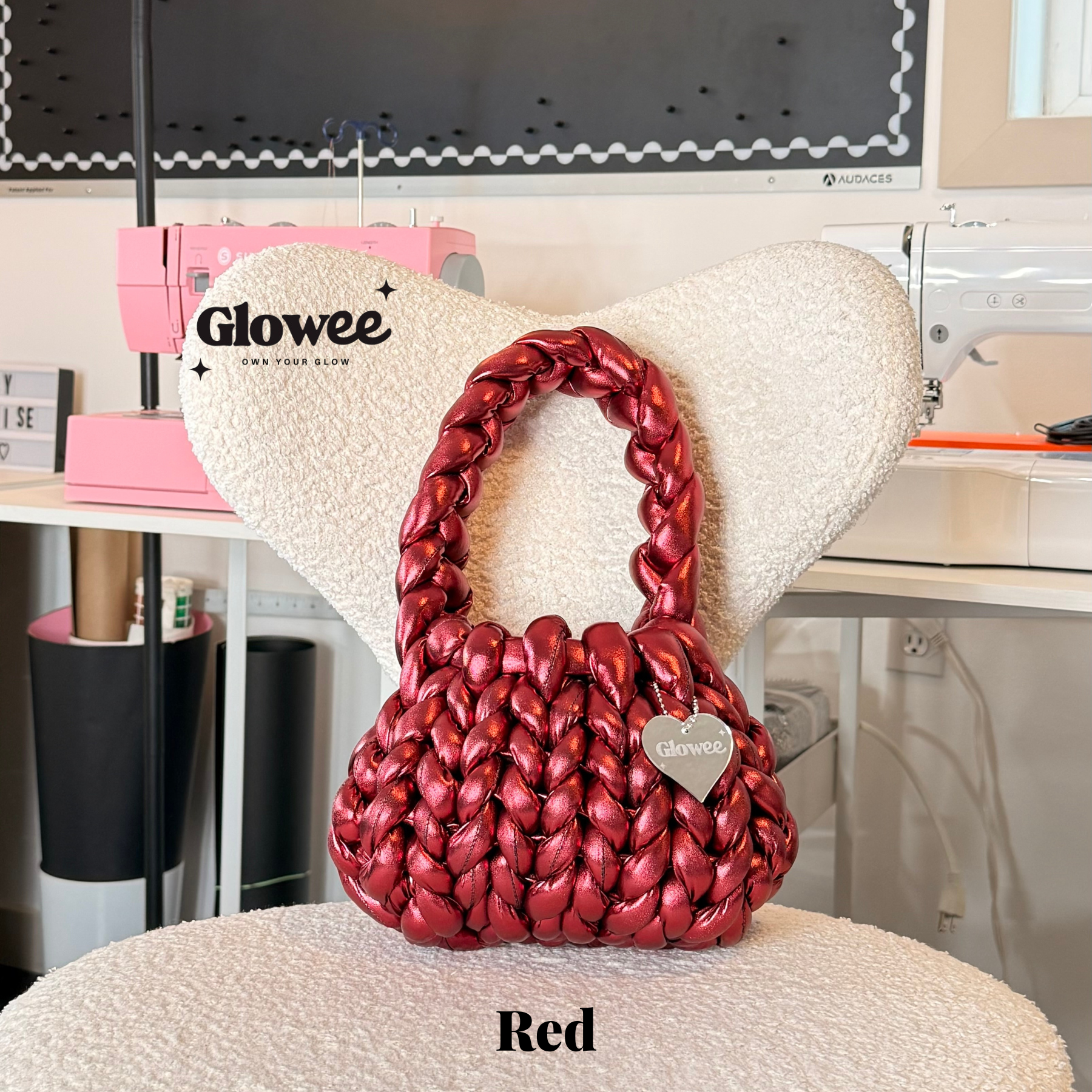 The Chunky Wave Bag — Metallic Glow