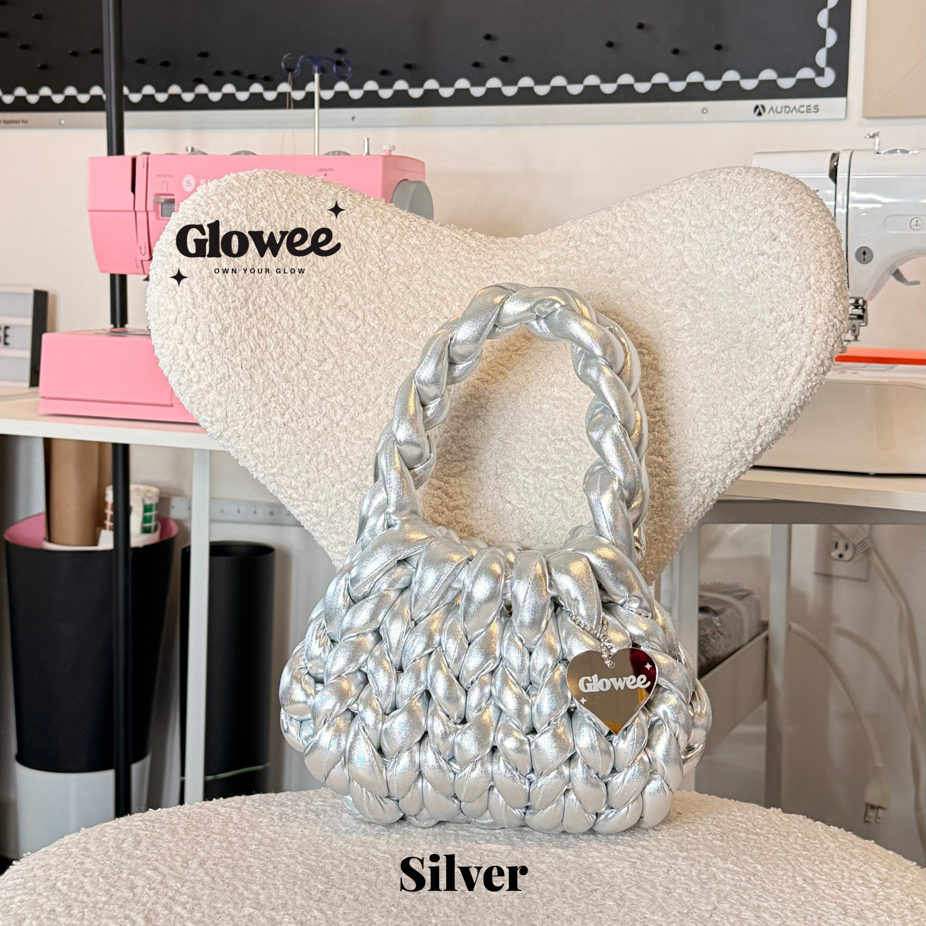 The Chunky Wave Bag — Metallic Glow
