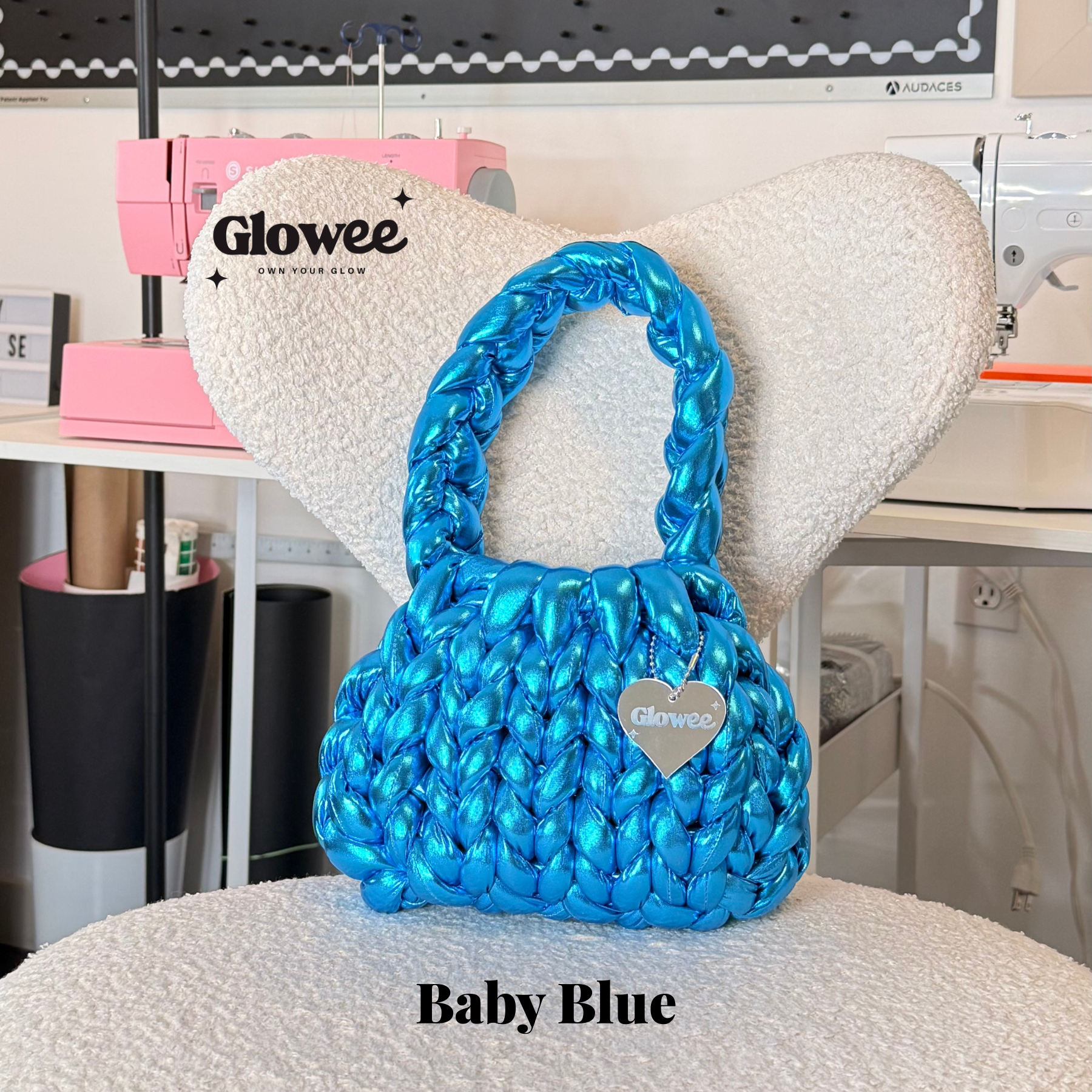 The Chunky Wave Bag — Metallic Glow